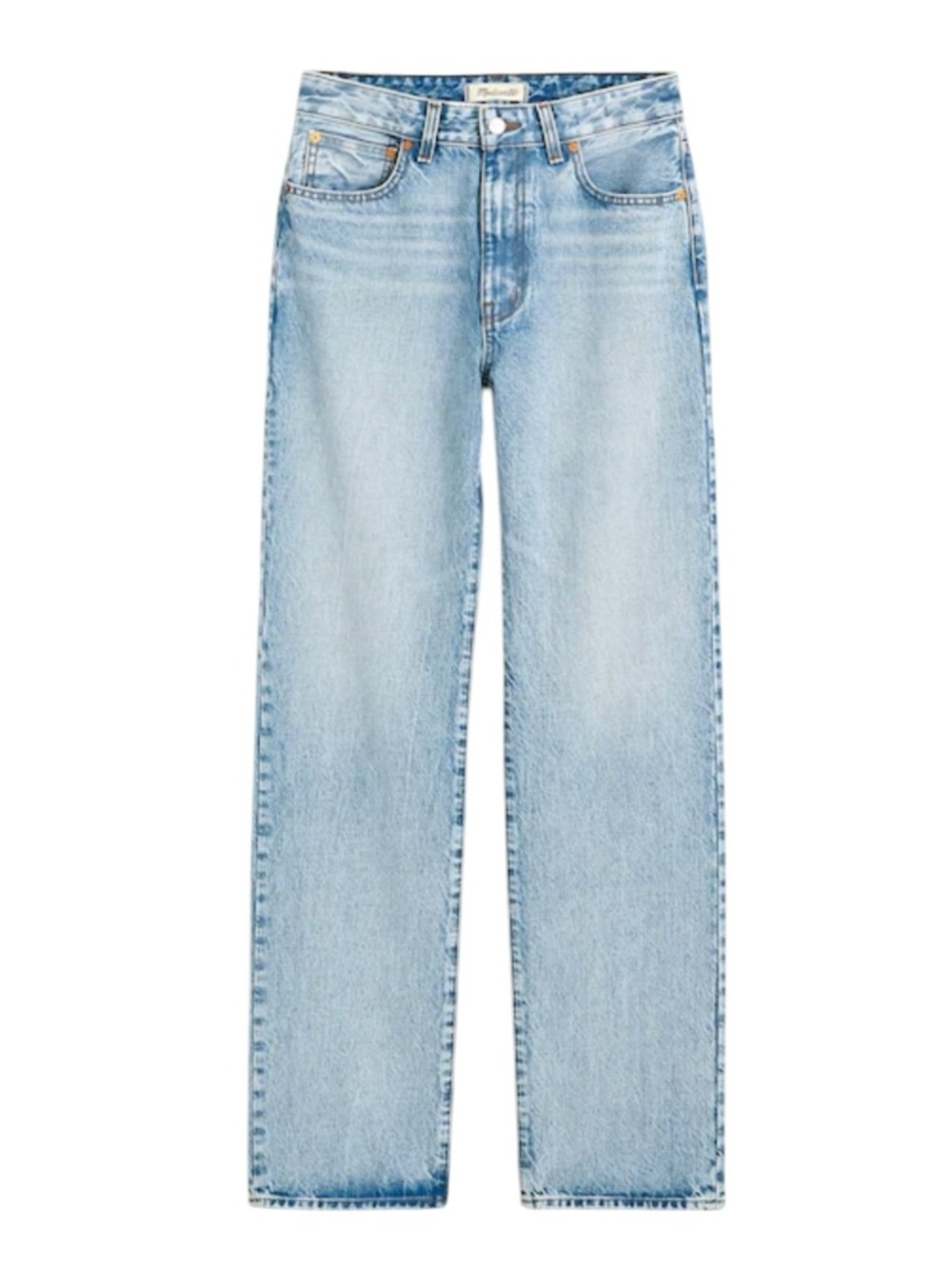 Madewell The Curvy '90s Straight Jean Mercer Wash Size 32